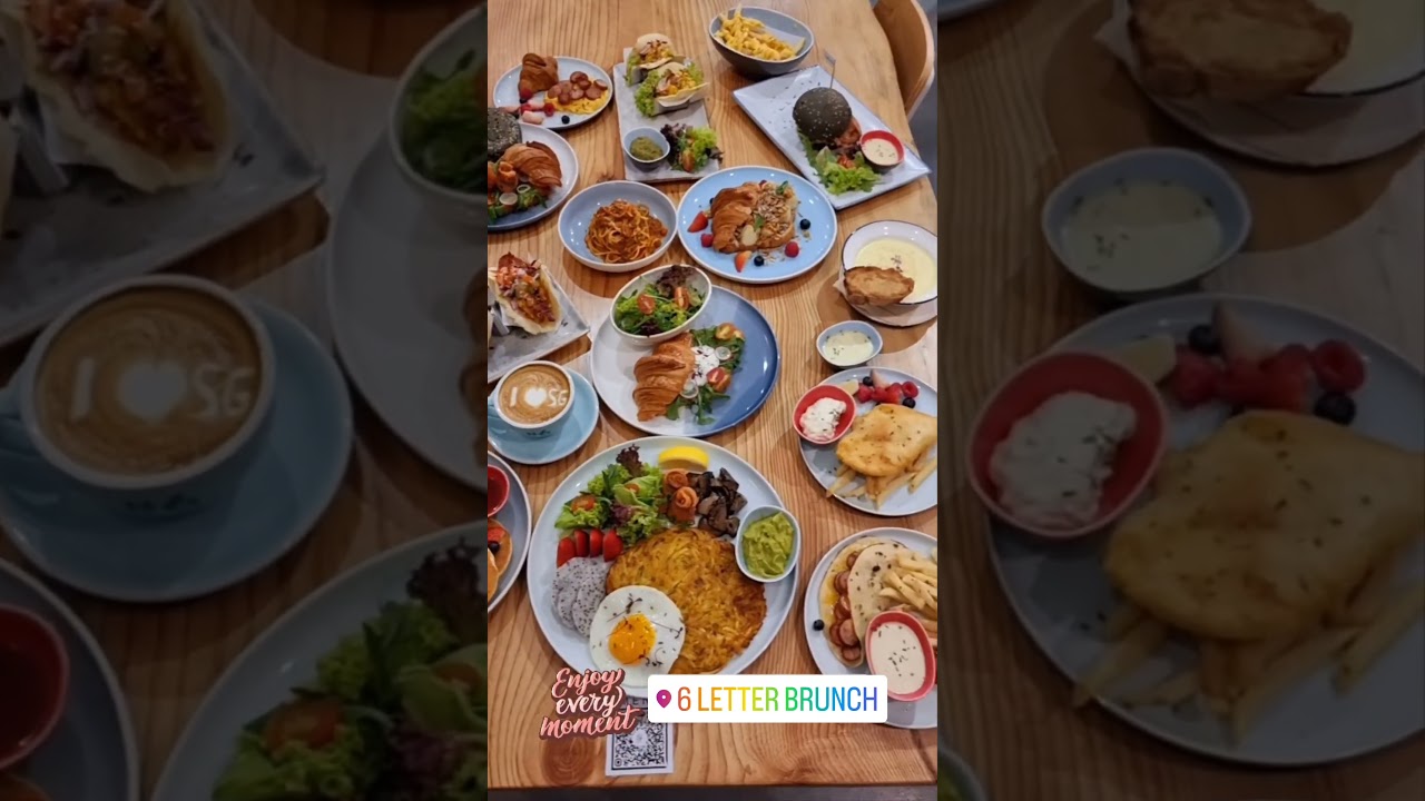 Enjoy Every Moment at 6 Letter Brunch #sgcafe