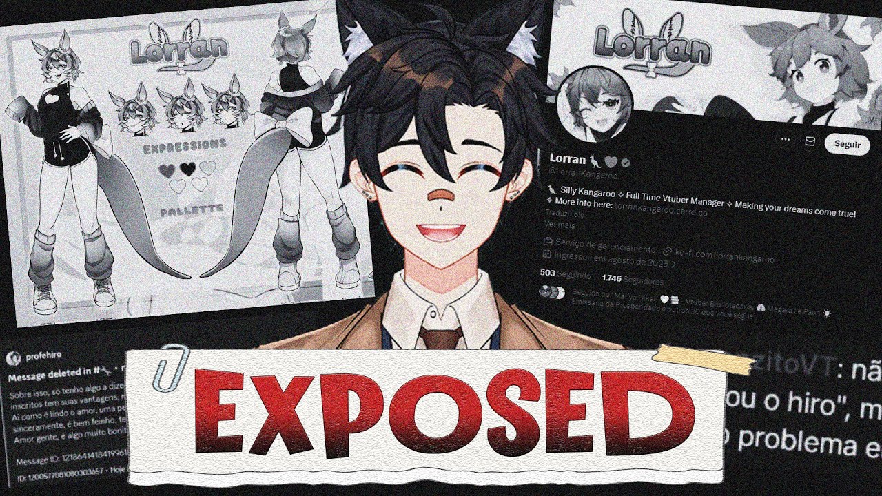 Professor Hiro VOLTOU como MANAGER de Vtubers