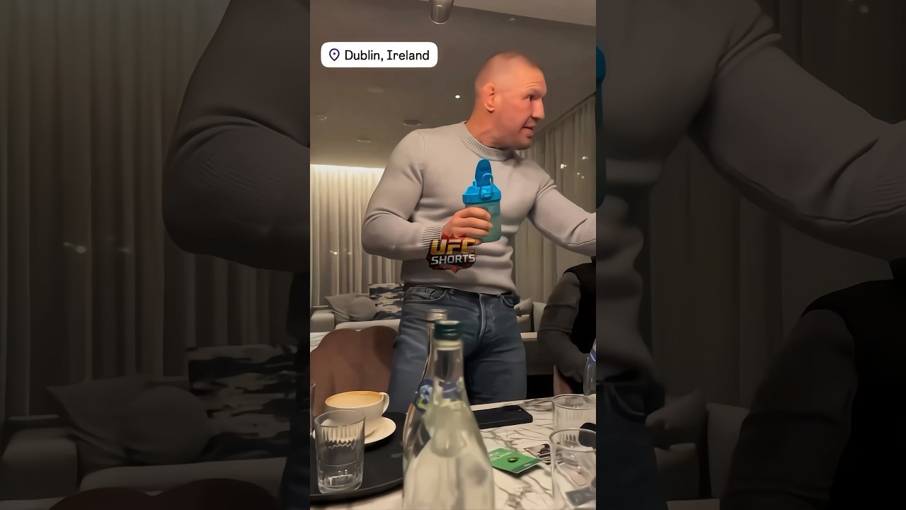 Conor McGregor and Mike Tyson together in Dublin 👀 