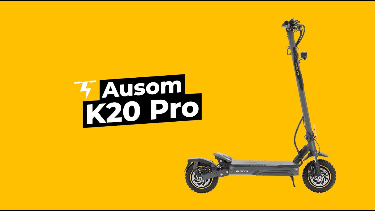 Ausom K20 Pro Dual Motor E-Scooter Unboxing