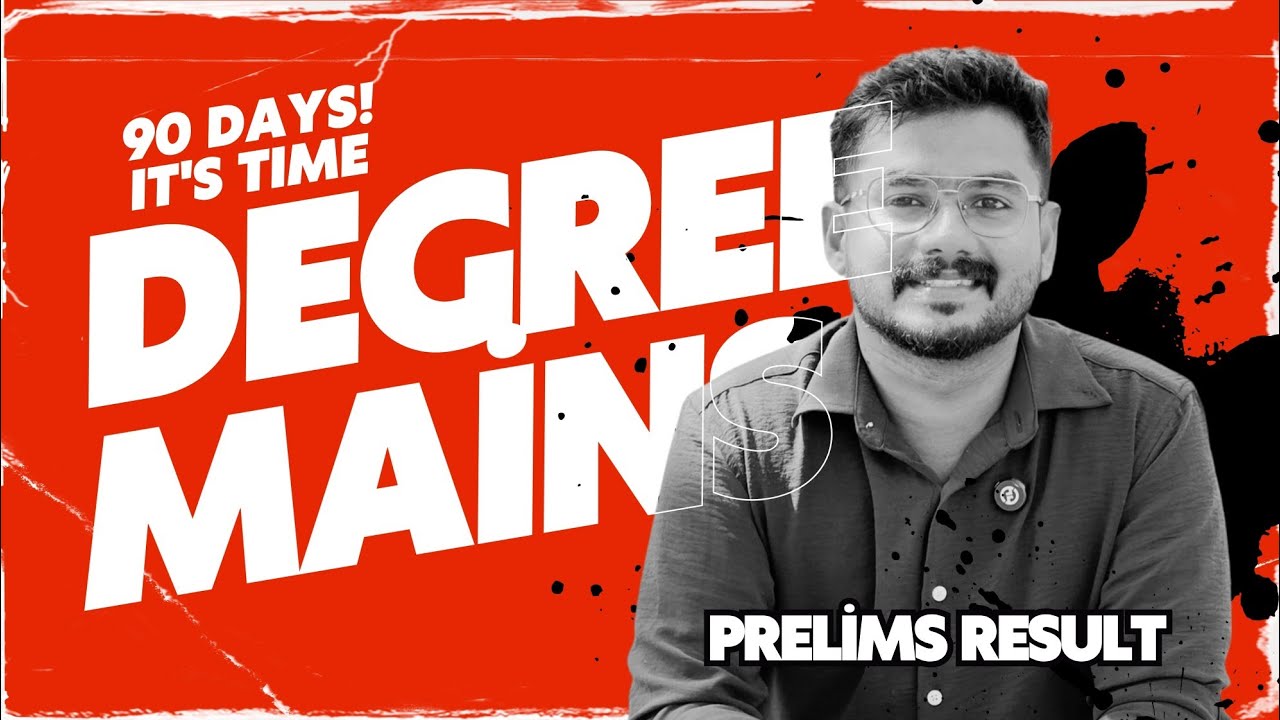 എവിടെ നിന്നും തുടങ്ങണം? Degree Mains - 90 Smart Study Plan | Company board |University Assistant 