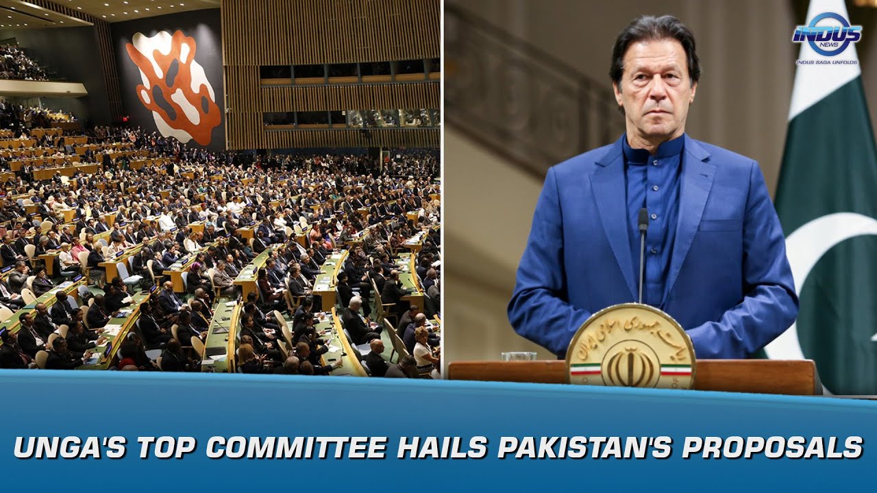 UNGA's top committee hails Pakistan's proposals  | News Bulletin | Indus News
