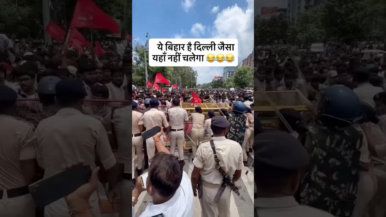 Aaiye na Hmara Bihar me#viral #viralshorts #shorts #shortsfeed #viralreels #protest #reels #bihar