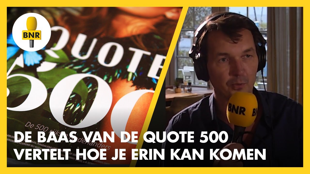 Zo kom je in de Quote 500: 'Stop met je studie' | The Friday Move