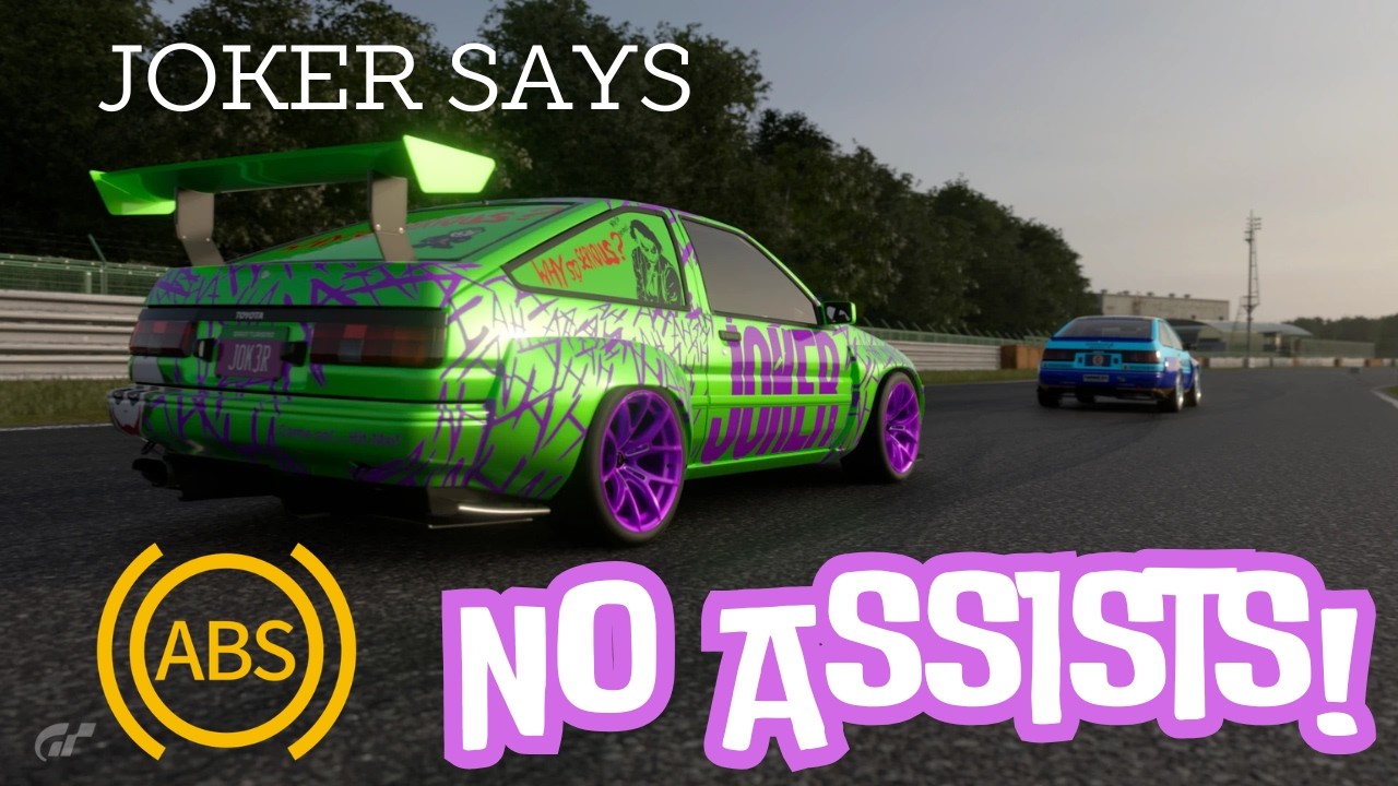 No ABS Open tuning - Gran Tourismo 7 Tsukuba Circuit 1600GT AE 86