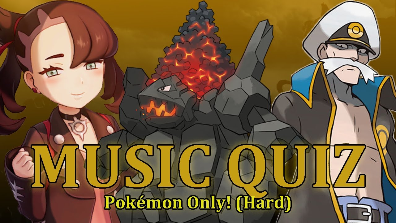 ⭐Video Game Music Quiz - Pokémon Only!