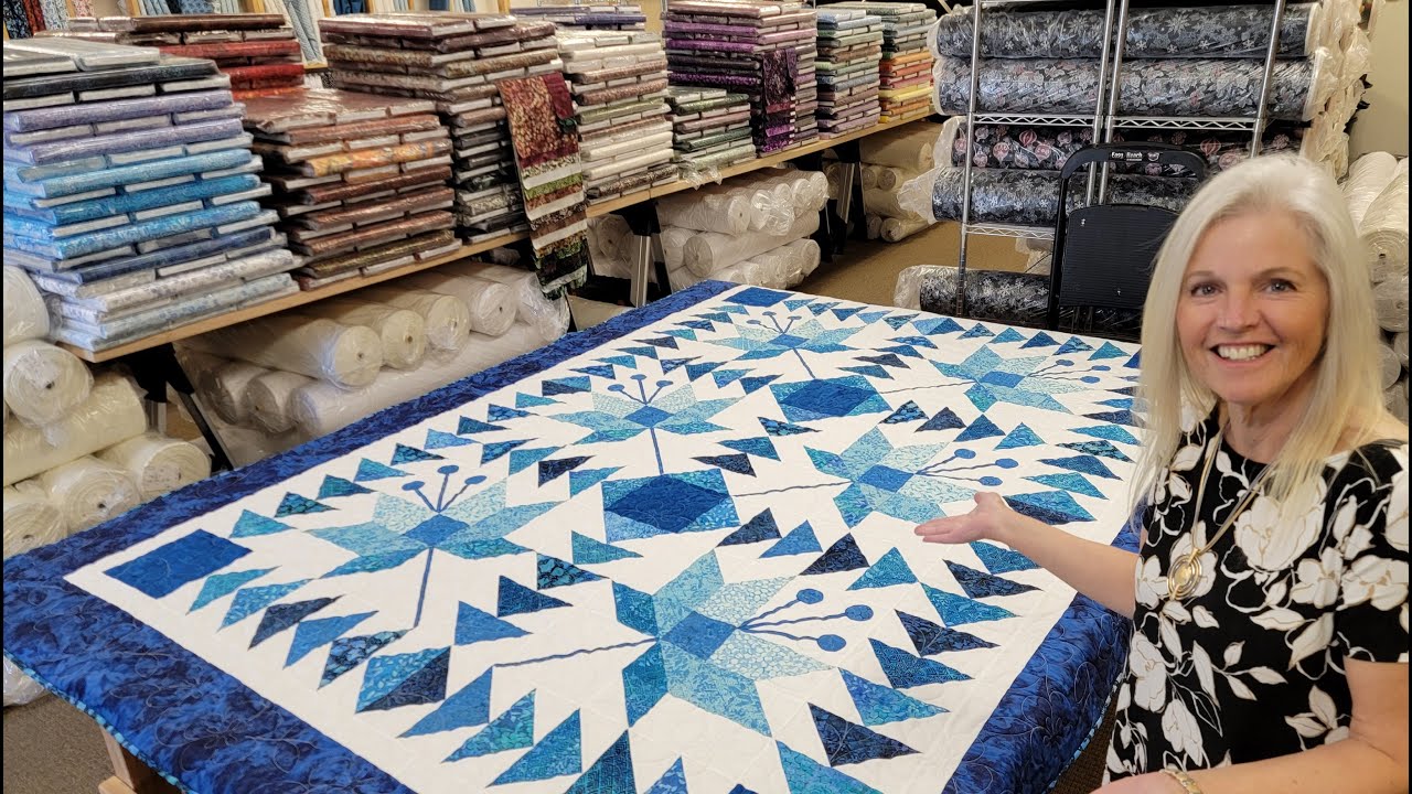 "GEESE IN THE LILLIES" QUILT PATTERN!