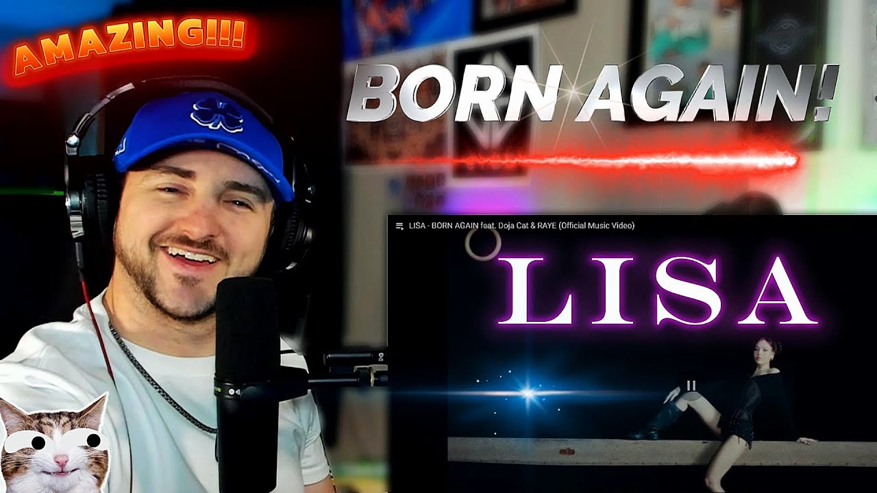 LISA - BORN AGAIN feat. Doja Cat & RAYE (Official Music Video) 'REACTION'