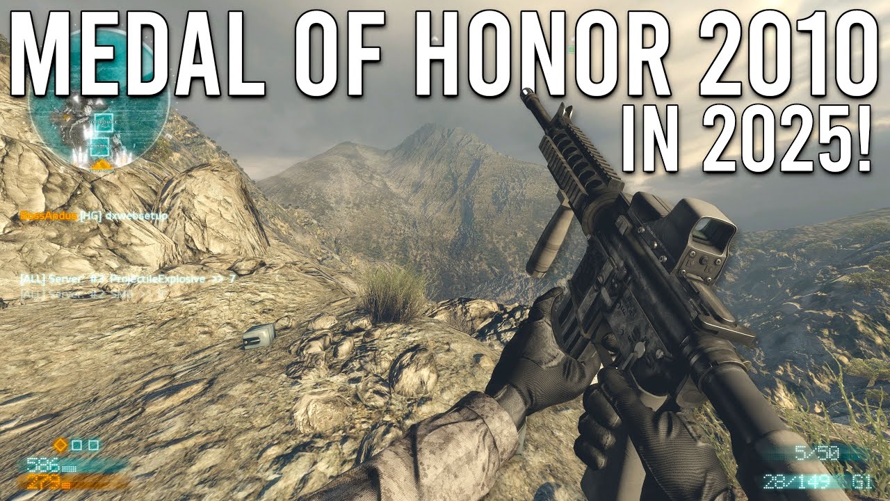 Многопользовательский режим Medal of Honor 2010 в 2025 году — сервер почти заполнен!