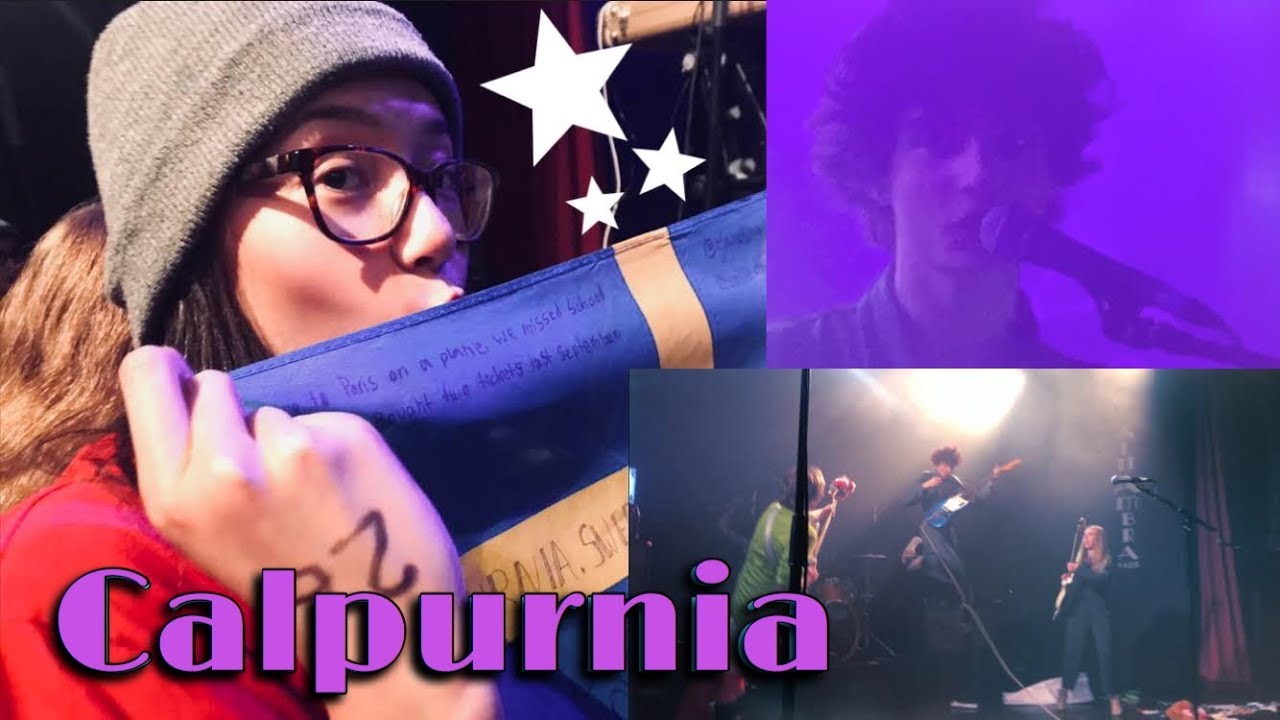 Calpurnia concert in Paris Alhambra 5-12-18 || Don’t let me down, cell, city boy, greyhound etc