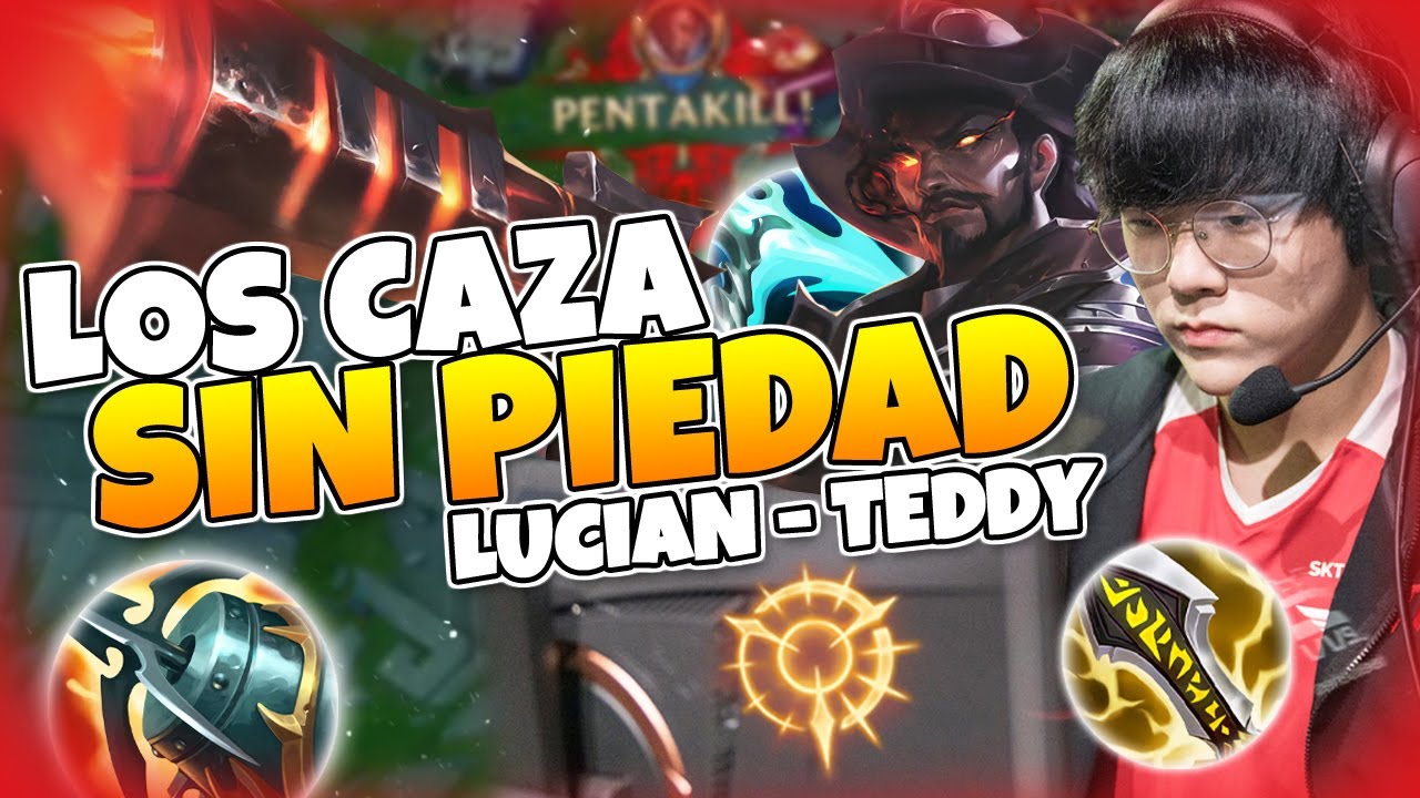 😈 EL MEJOR LUCIAN ADC DE COREA 😈 HUMILLA CHALLENGER'S 1 vs 9 (PENTAKILL)