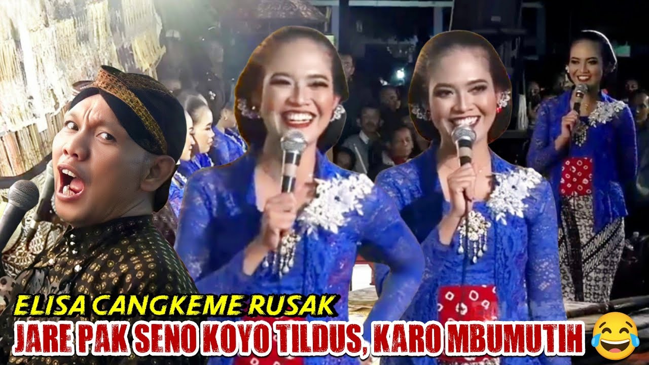 Lucu, Cangkeme Elisa pancen Rusak, Jare Pak Seno koyo TILDUS, MBUTMUTIH 🤣. Wayang Ki Seno Nugroho