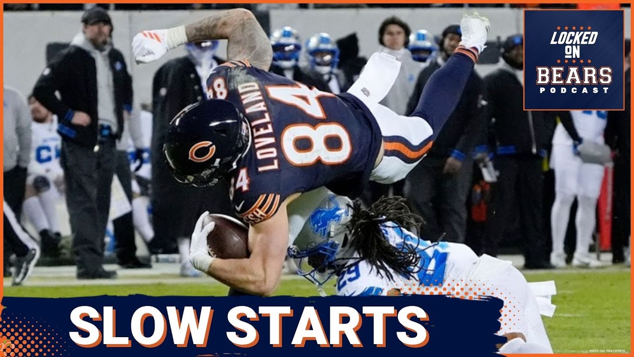 Chicago Bears HAVE to avoid slow starts that doomed them in Week 18 loss to Detroit Lions