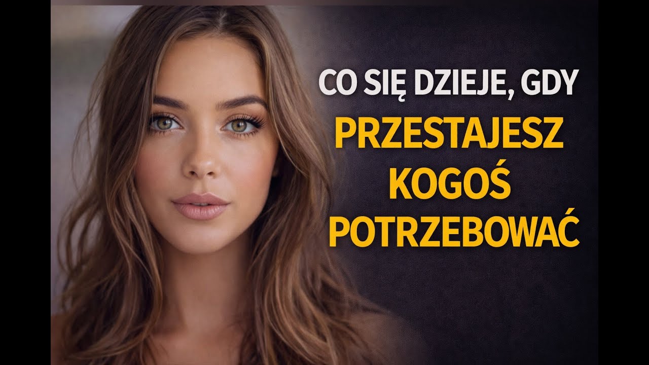 „Co się dzieje, gdy przestajesz kogoś potrzebować”