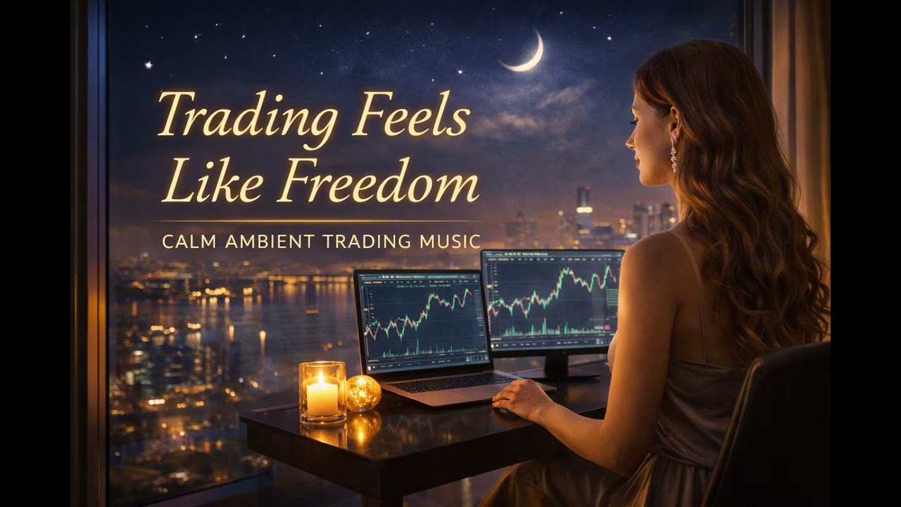 Midnight Markets | Serene Meditative Music for Late Night Trading