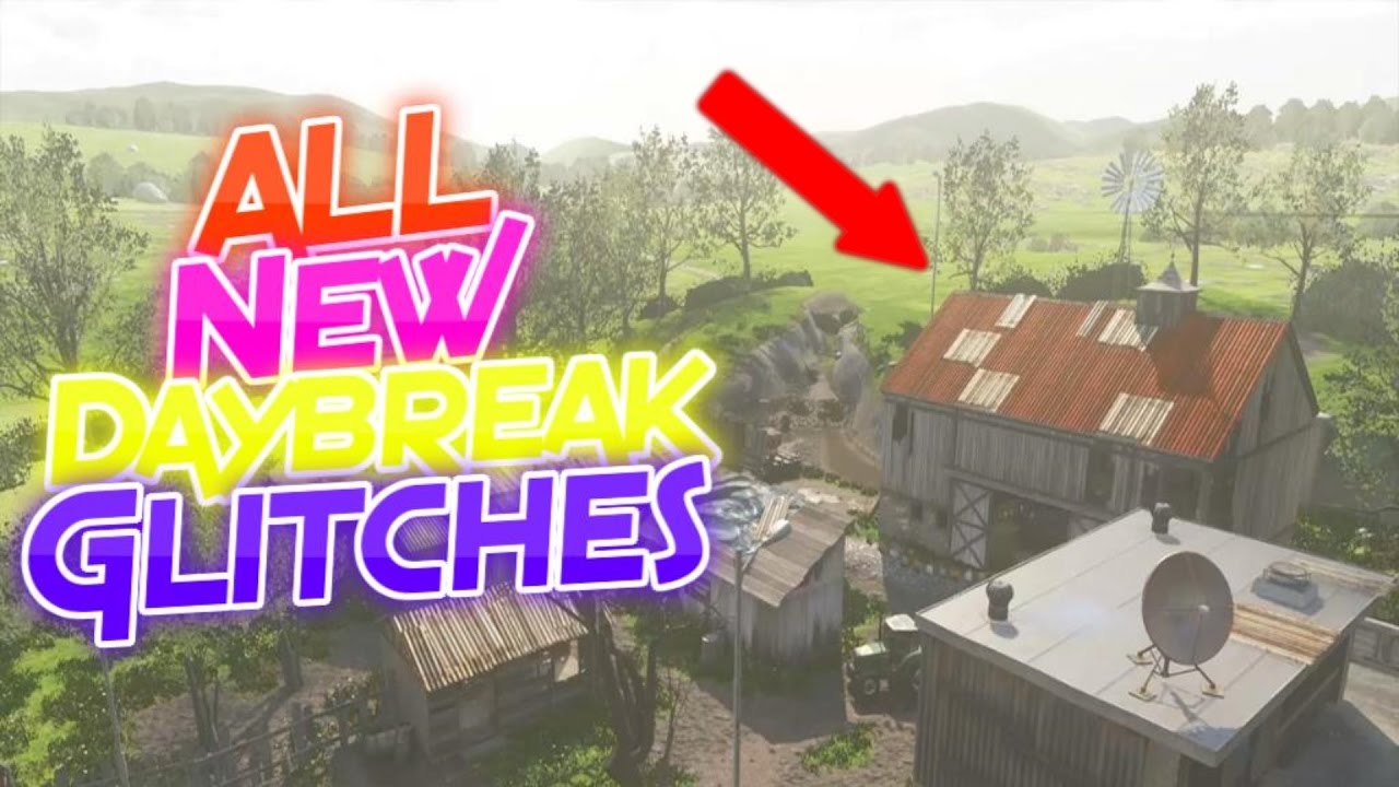 *NEW* ALL BEST WORKING GLITCHES ON THE NEW MAP DAYBREAK (DOWNPOUR REMAKE) - MODERN WARFARE REMASTER