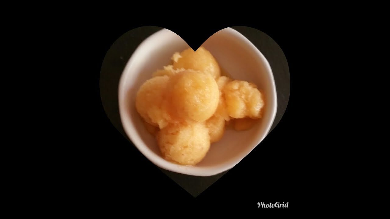 sorbetto alla pesca