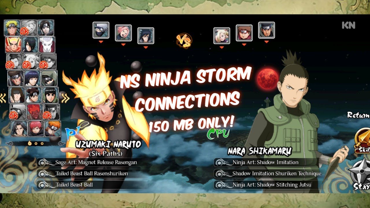 Share! Naruto Senki Ninja Storm Connections