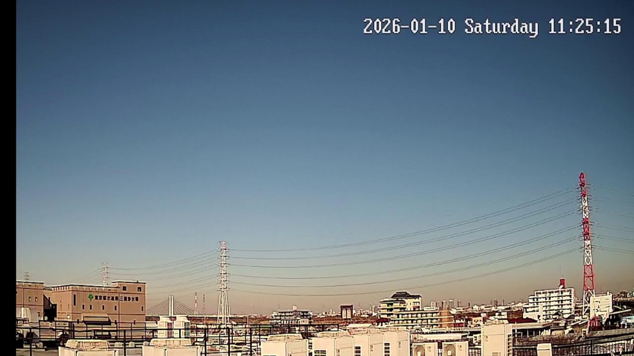 東京都板橋区三園ライブカメラ Tokyo Itabashi Live camera.world.cam