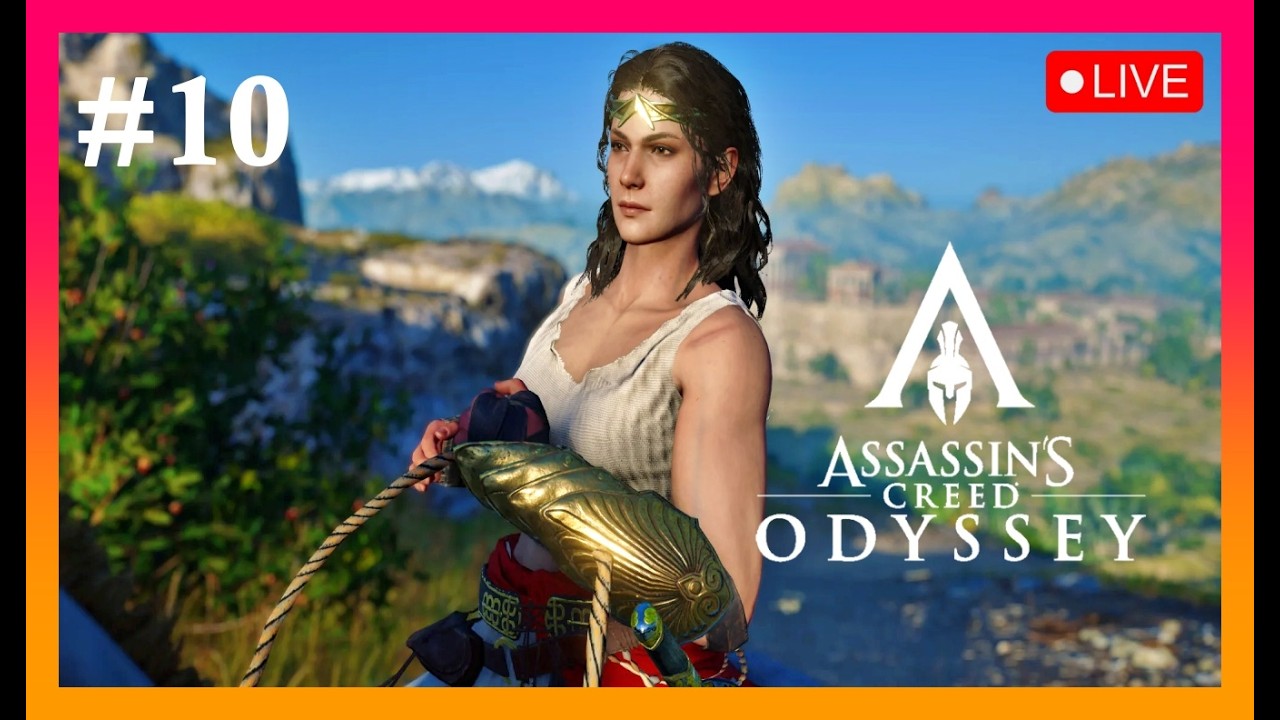⚔️ Assassin's Creed Odyssey - Dublado PT #10 l Primeira vez Jogando (PS5)