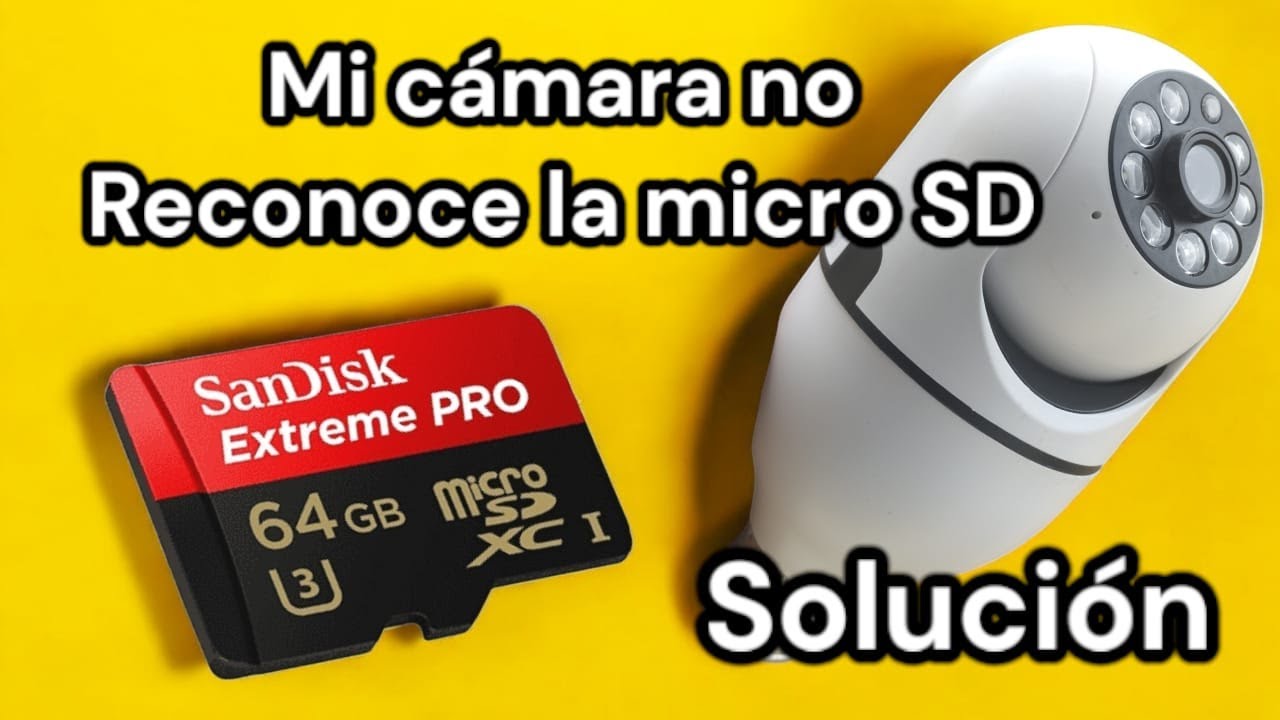 Cámara WIFI V360 No reconoce MICRO SD | SOLUCIÓN