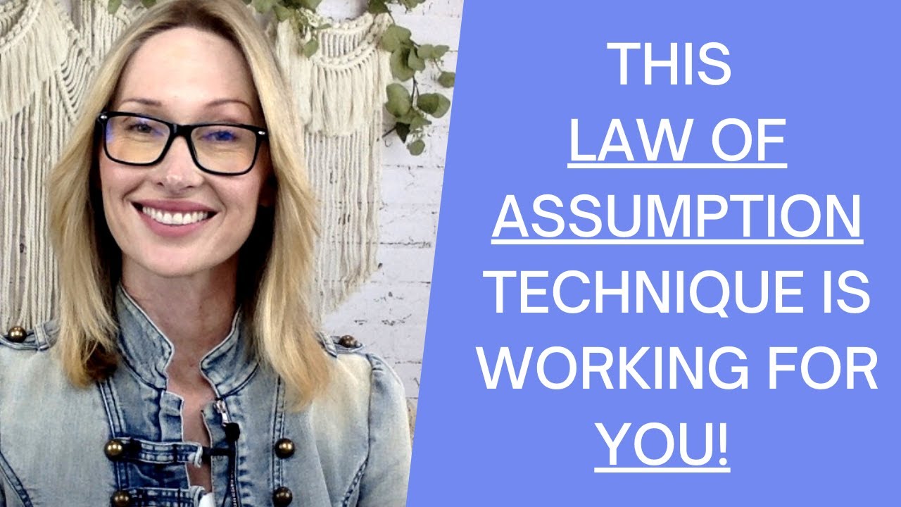 This Technique Is WORKING FOR YOU! #lawofassumptionsuccess #lawofassumptioncoach #manifestreality