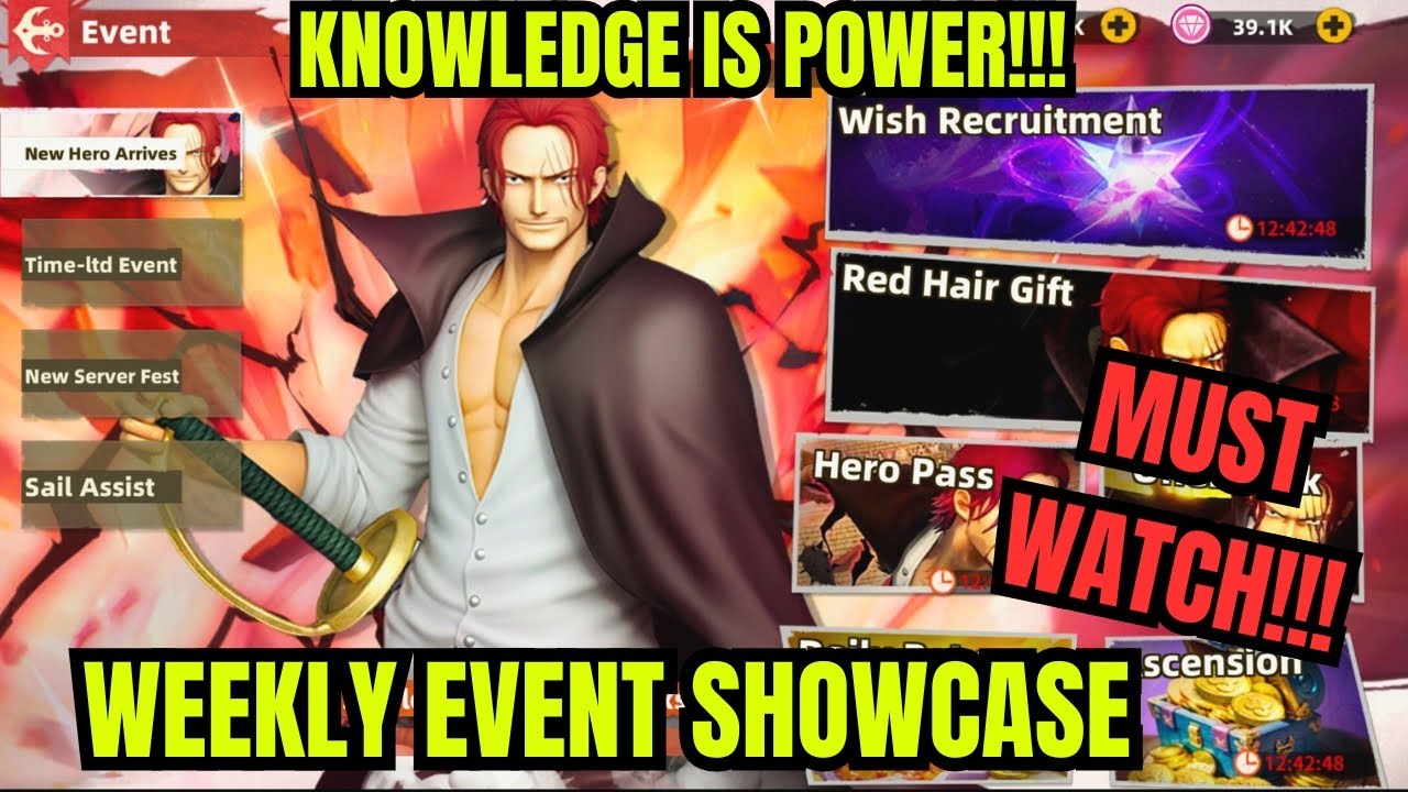 OP:Sailing Kingdom Second/2nd Week Events Explain (Weekly Events Showcase)