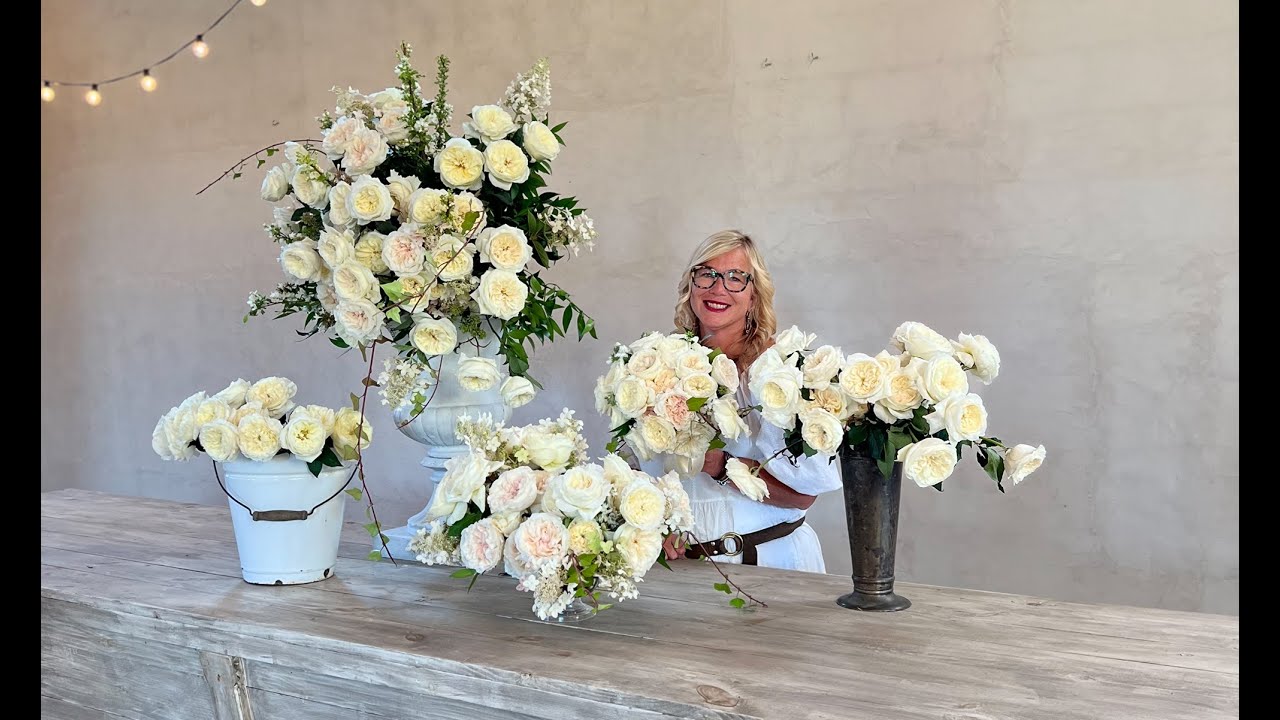 A David Austin Wedding Package Presented by Holly Chapple Flowers