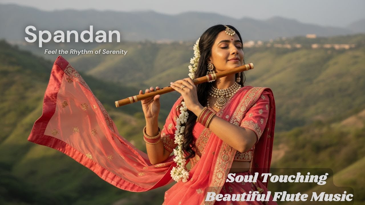 Spandan - Best Indian Instrumental Music | Soul Touching Beautiful Flute Music | Flute # 201