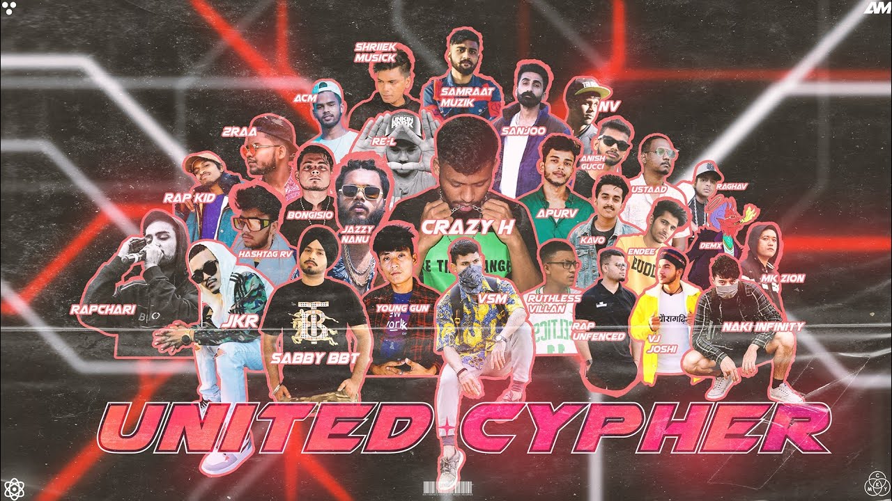 27 States United Cypher 2021 | Indian Hip-hop Cypher | Prod. Crazy H