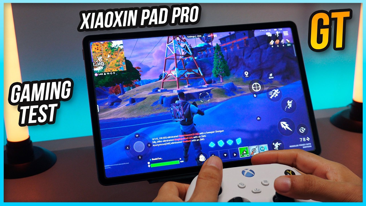Xiaoxin Pad Pro GT: Probando Fornite, Call of Duty: Warzone, Genshin Impact y m&aacute;s juegos 🔥🎮
