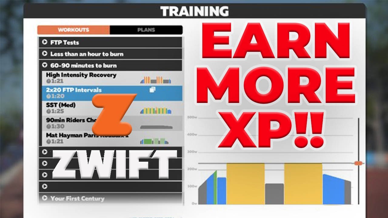 LEVEL UP FASTER ON ZWIFT with workouts?