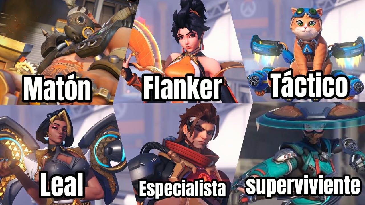 EXPLICANDO TODOS LOS SUBROLES DE OVERWATCH