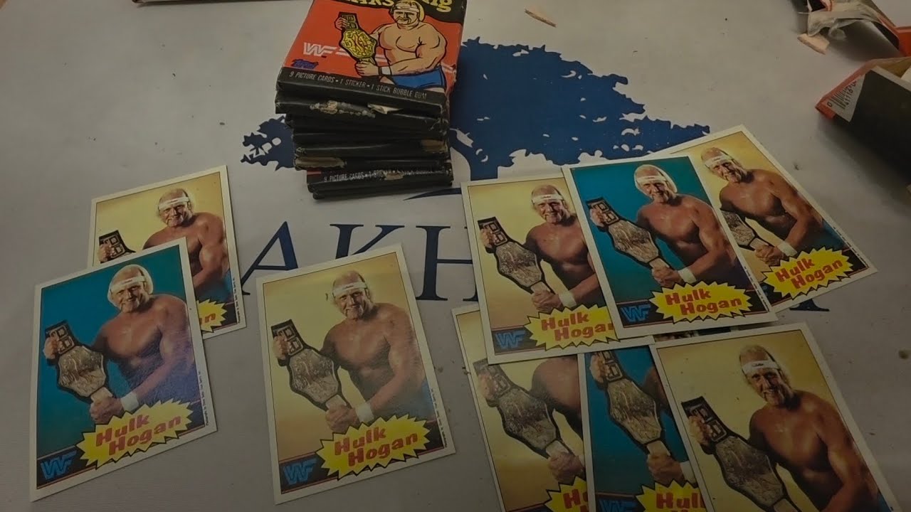 Opening FORTY Packs of 1985 WWF WRESTLING Stars (Topps) HOGAN Rookie!