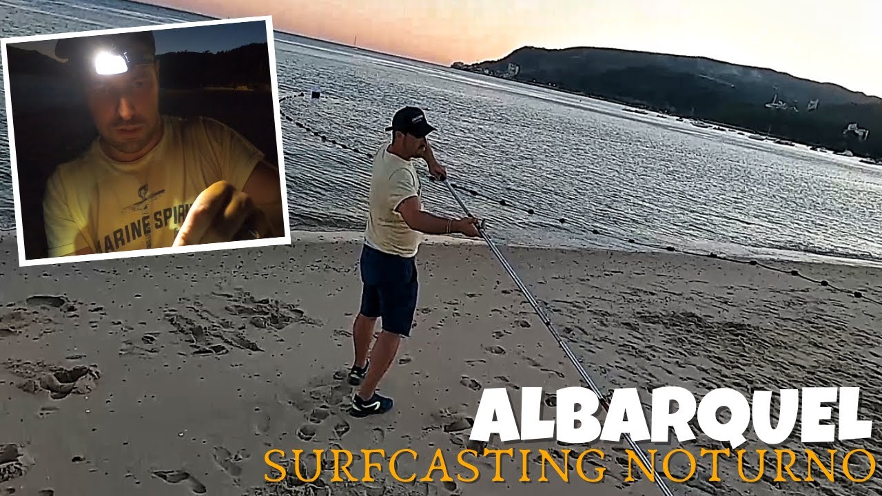 SURFCASTING NOTURNO NA PRAIA DE ALBARQUEL À PROCURA DAS DOURADAS