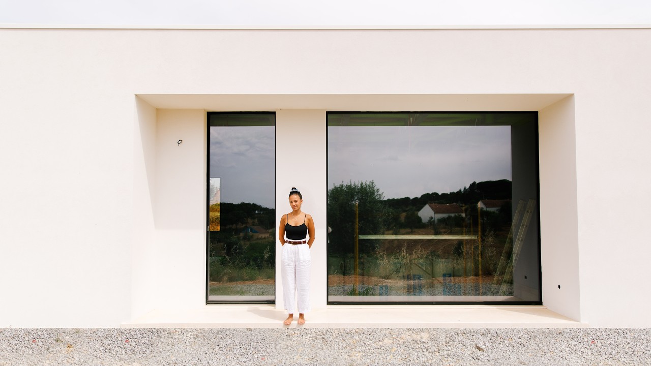 TOUR MY NEW Self Built OFF GRID House in Portugal
