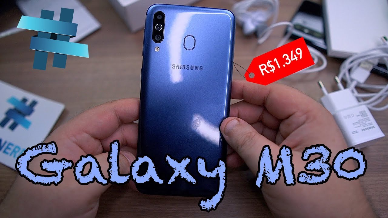 GALAXY M30 - TÔ IMPRESSIONADO! 😱(Unboxing e Opinião)
