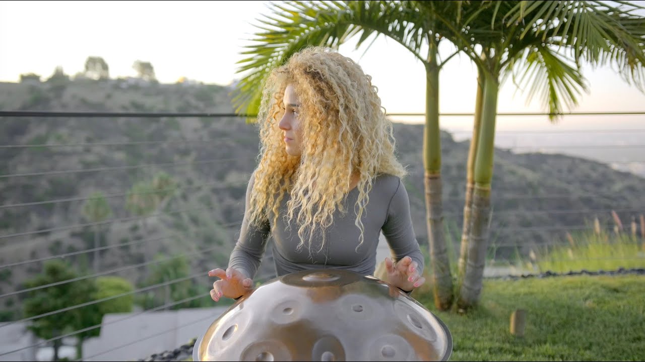 Mountain Meditation | 1 Hour Calming Handpan Music | Oasis F# Low Pygmy