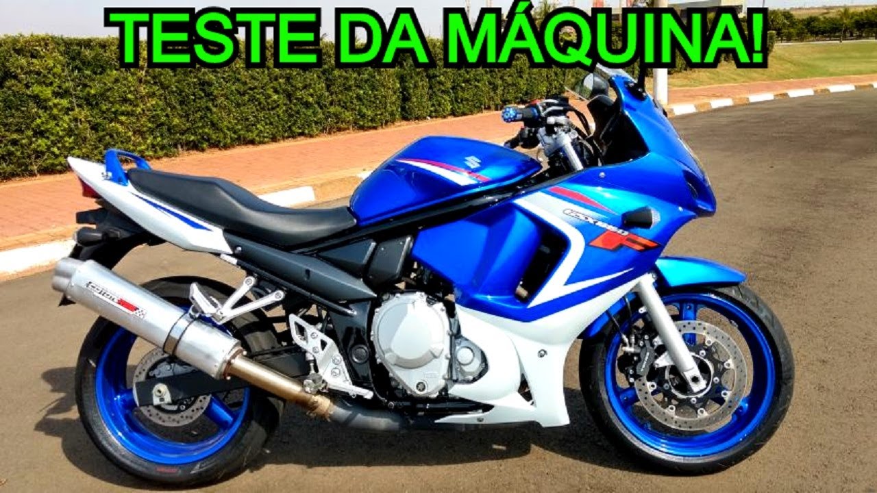 SUZUKI GSX 650F - Testei a Máquina!