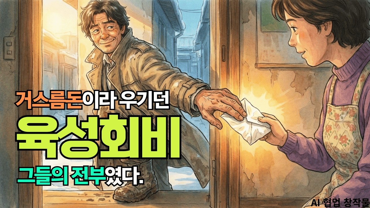 육성회비 못 낸 날, 아버지가 던진 '거스름돈'의 정체 (70년대 가장의 기세)