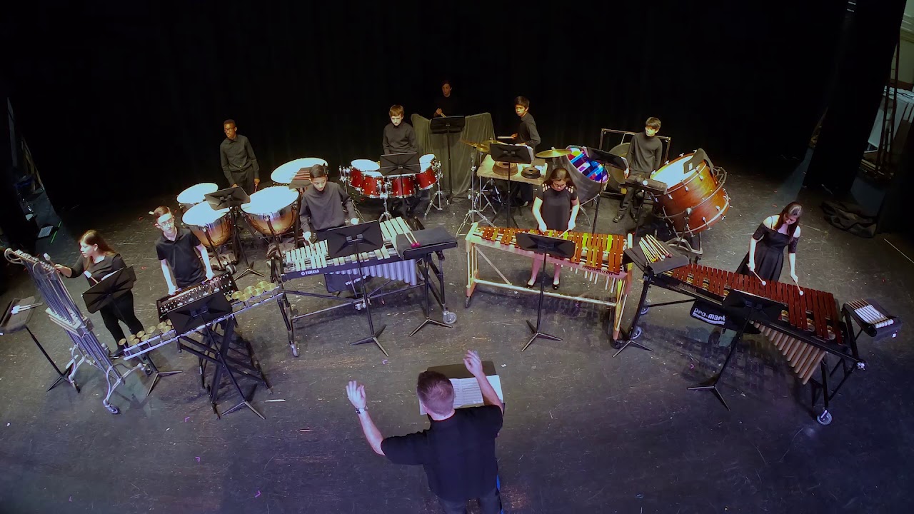 Escaping A Nightmare by Eric Peel-Performed by Harwood Junior High Percussion Ensemble
