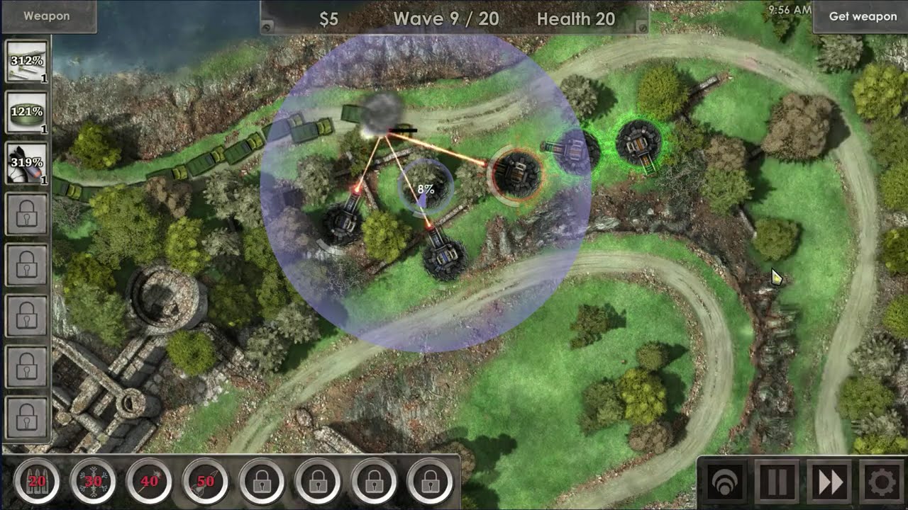 Defense Zone 3 HD -  Mission 2 - Nightmare (No Damage) Walkthrough