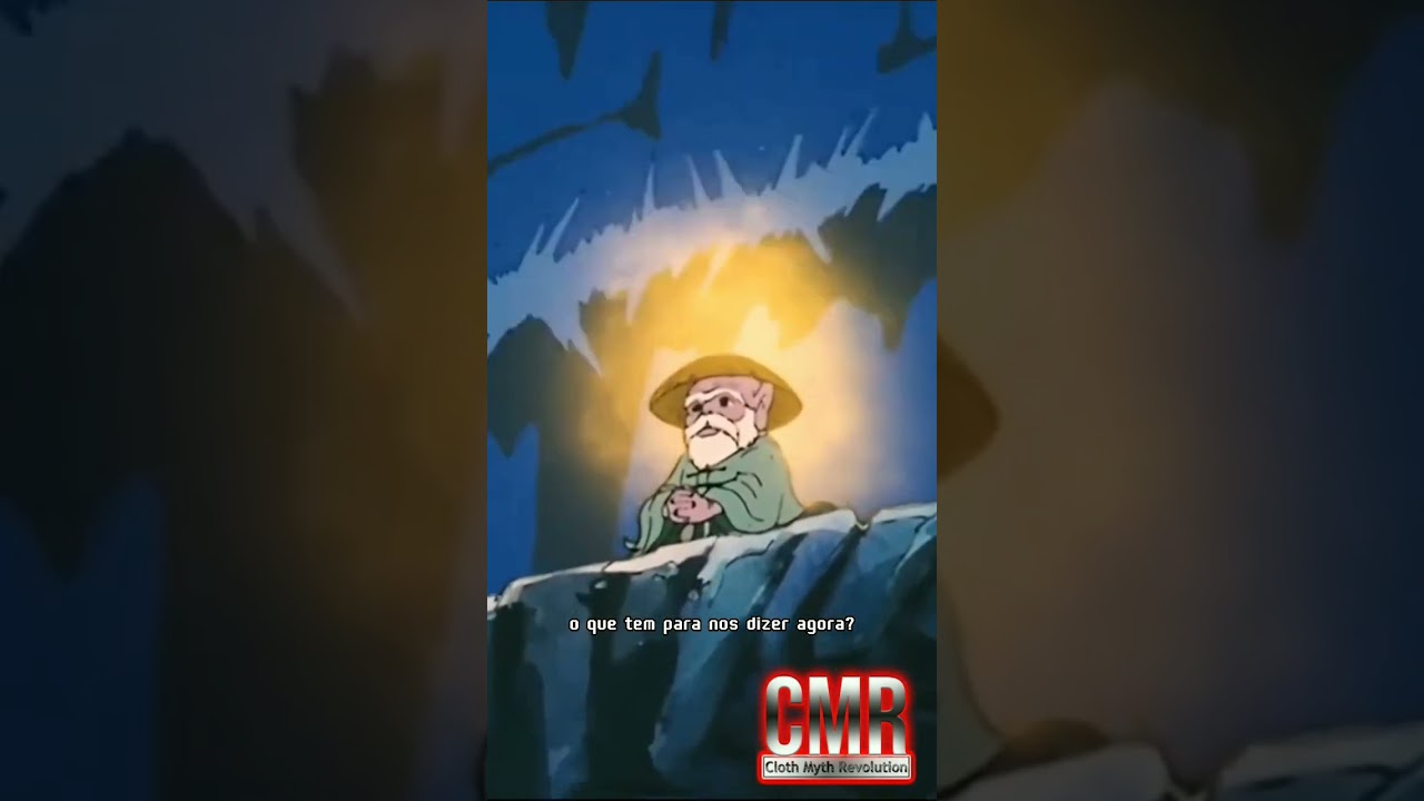 Mestre Anci&atilde;o revela a identidade do Mestre Ares #anime #shorts #cavaleirosdozodiaco #saintseiya