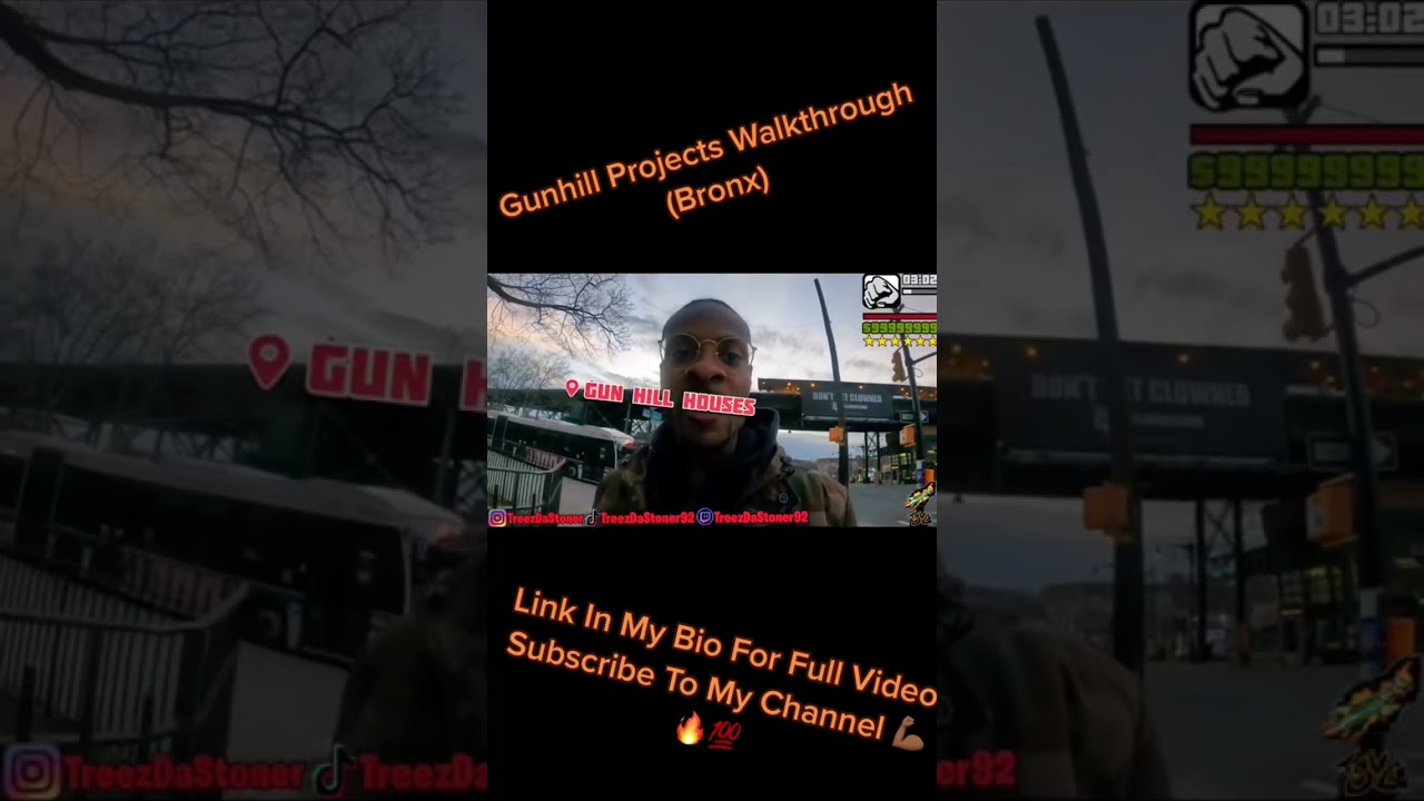Inside Gunhill Projects (Bronx) #bronx #hoodvlogs #nyc #nycha #hoodtime #gunhill #shaek #yusgz