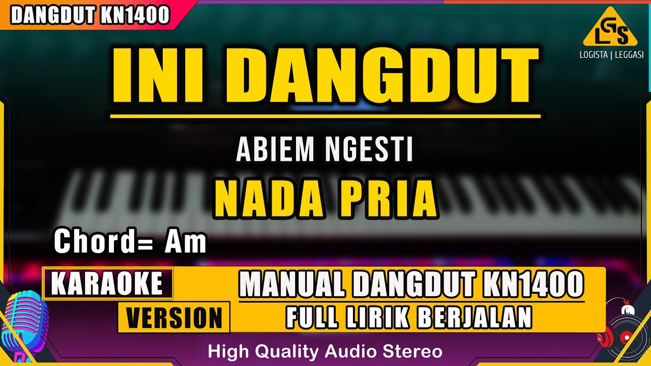 INI DANGDUT - ABIEM NGESTI KARAOKE DANGDUT ORIGINAL KN1400