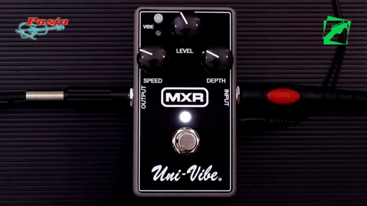 MXR Uni-Vibe - demo, reamping test