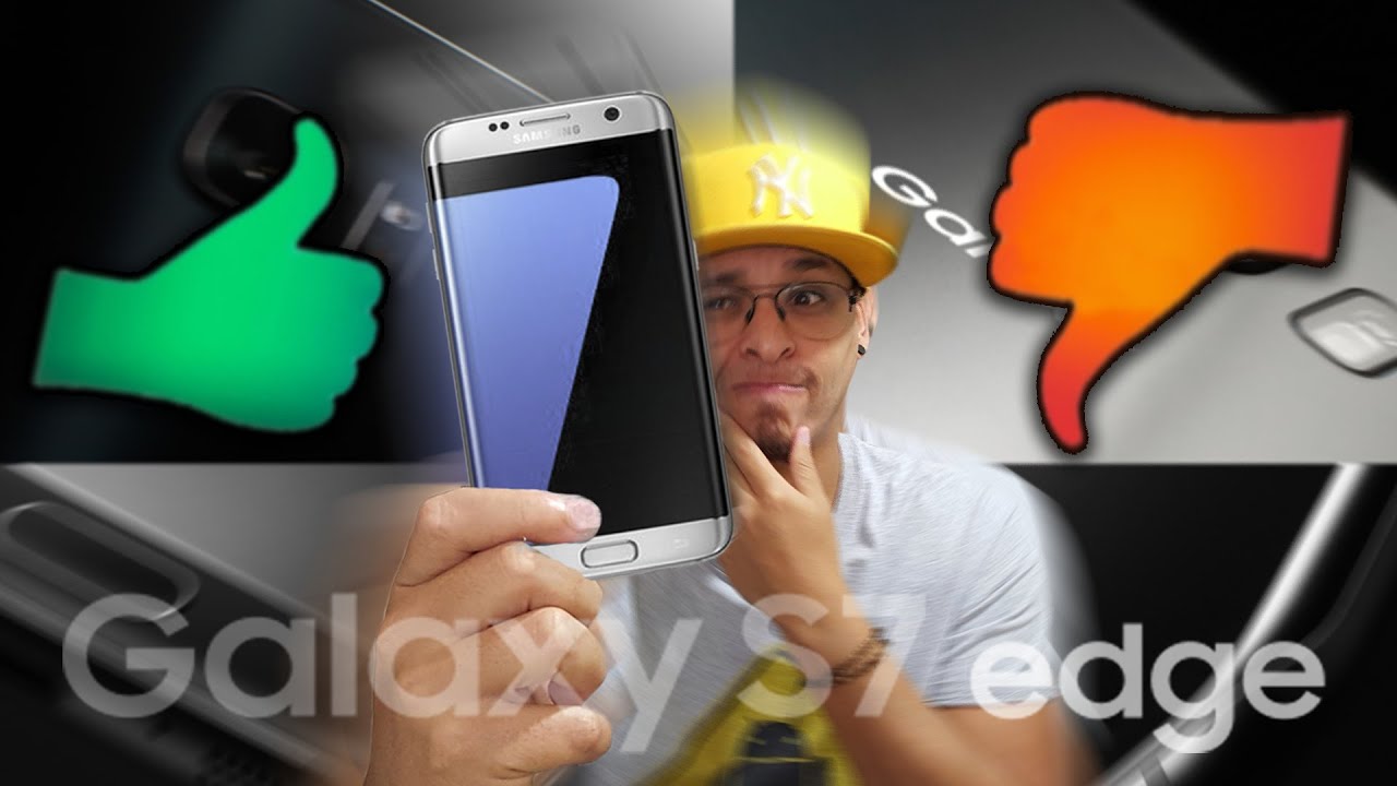 O que eu GOSTEI e NÃO GOSTEI no Samsung Galaxy S7 Edge