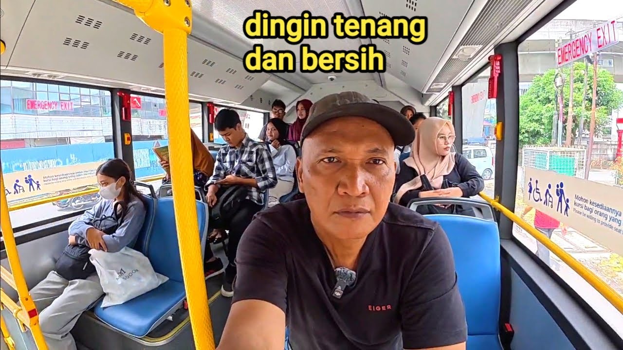 MENIKMATI KENYAMANAN BUS LISTRIK DI KOTA MEDAN | BRT | SUMATERA UTARA.
