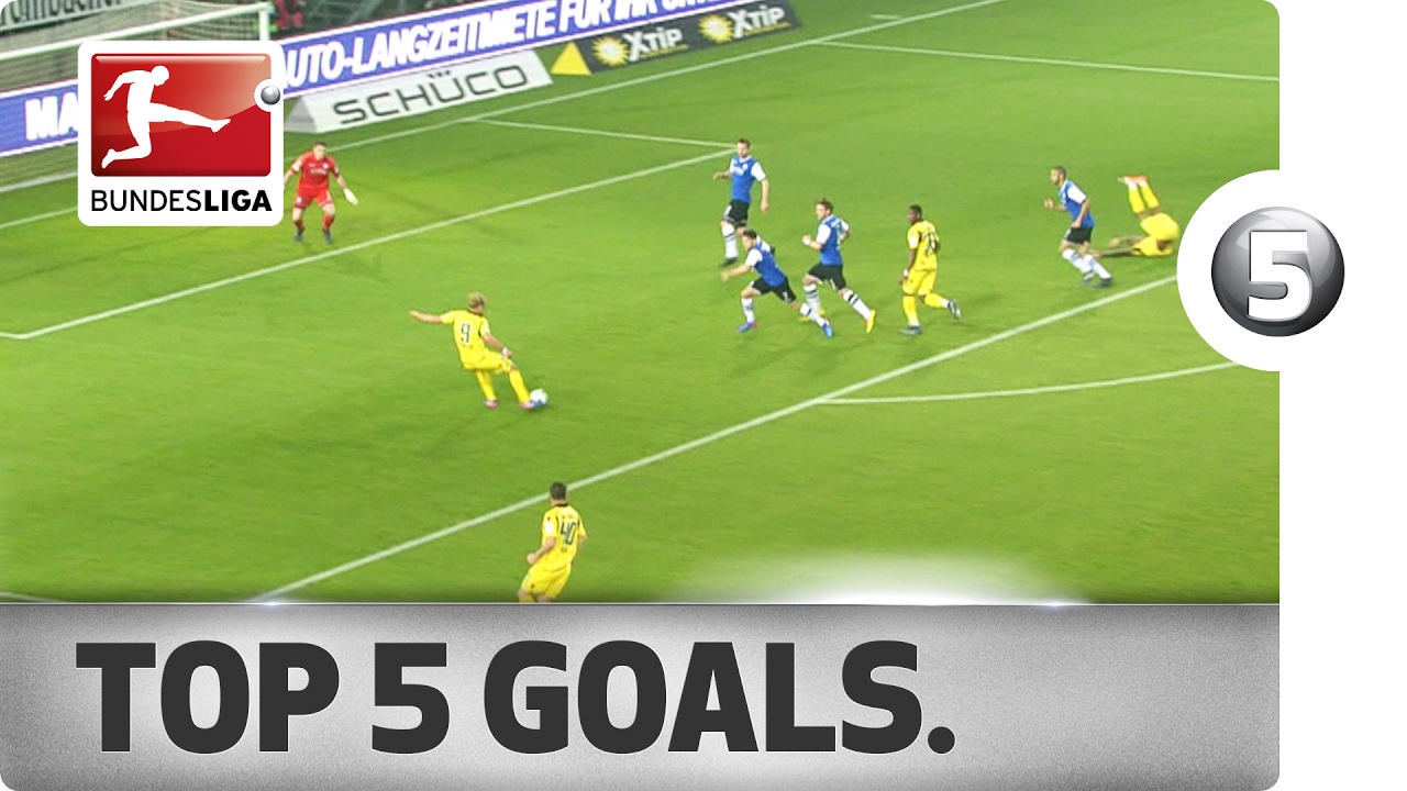 Julian Green&rsquo;s Maiden Strike, Overhead-Kick Special and More - Top 5 Goals on Matchday 19