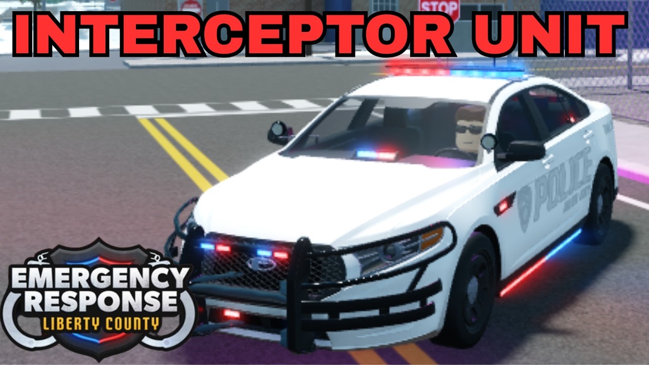Police Interceptor Unit In ERLC!